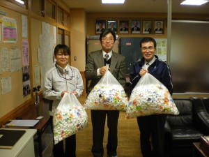 エコ活動（ペットボトルリサイクル）in盛岡市立城北小学校
