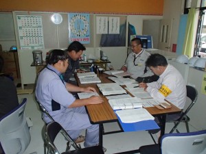 パトロール事前打合せ